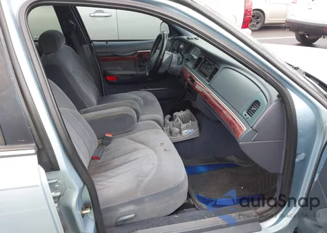 2001 Mercury Grand Marquis Gs z USA, uszkodzony, nr VIN 2MEFM74W01X629717